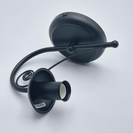 Wall lamp DONATO 1xE14/40W/230V black