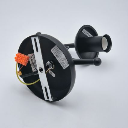 Wall lamp DONATO 1xE14/40W/230V black
