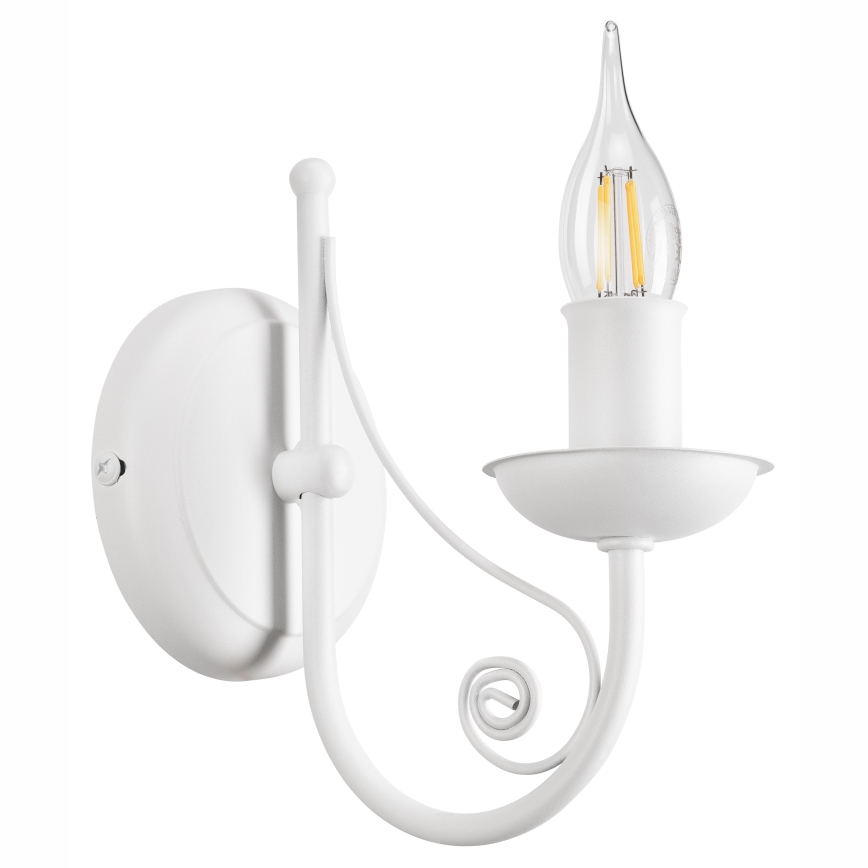 Wall lamp DONATO 1xE14/40W/230V white