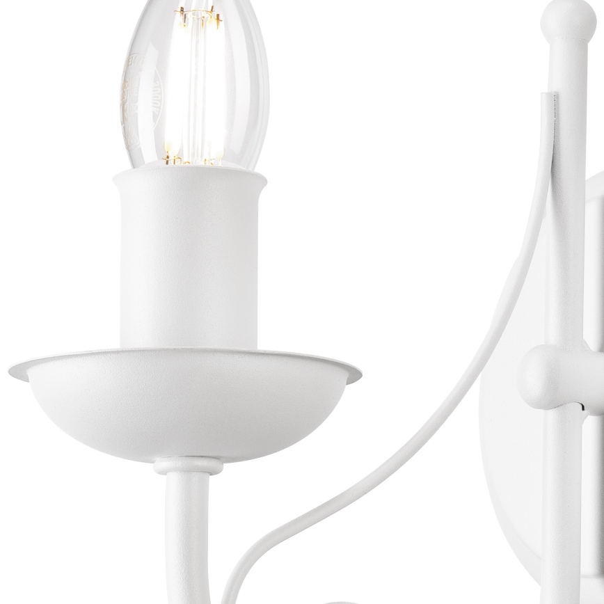 Wall lamp DONATO 1xE14/40W/230V white
