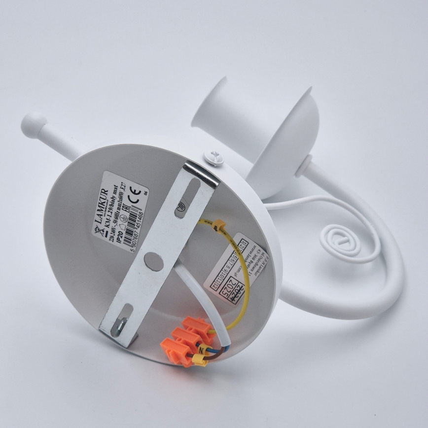 Wall lamp DONATO 1xE14/40W/230V white