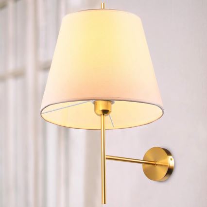 Wall lamp ELENA 1xE27/20W/230V white