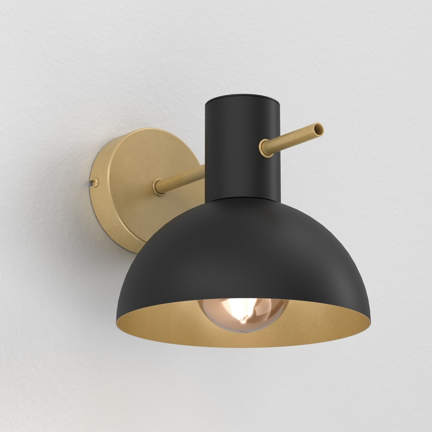 Wall lamp ESTATE MINI 1xE27/15W/230V black