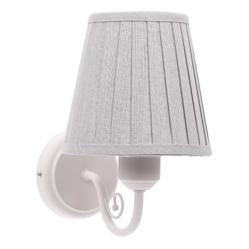 Wall lamp FIREZ 1xE27/40W/230V white/grey