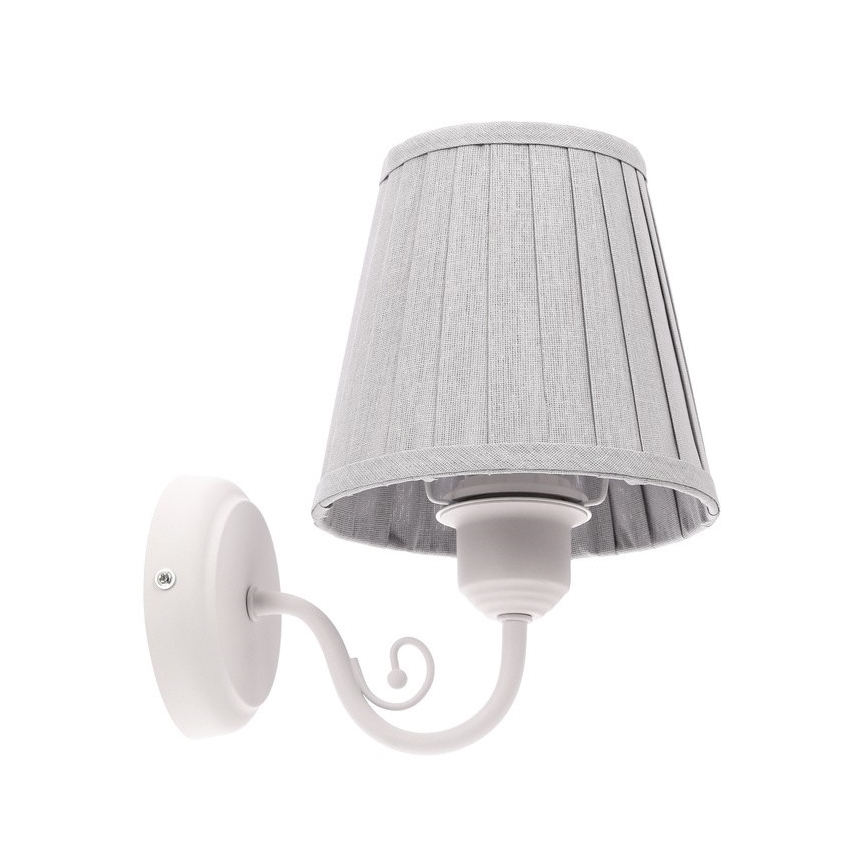 Wall lamp FIREZ 1xE27/40W/230V white/grey