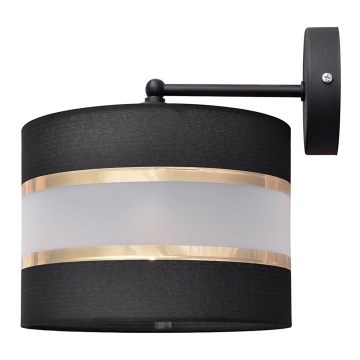 Wall lamp HELEN 1xE27/15W/230V black/gold
