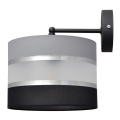 Wall lamp HELEN 1xE27/15W/230V black/grey/silver