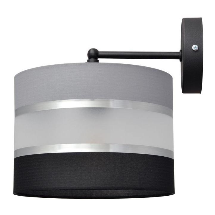 Wall lamp HELEN 1xE27/15W/230V black/grey/silver