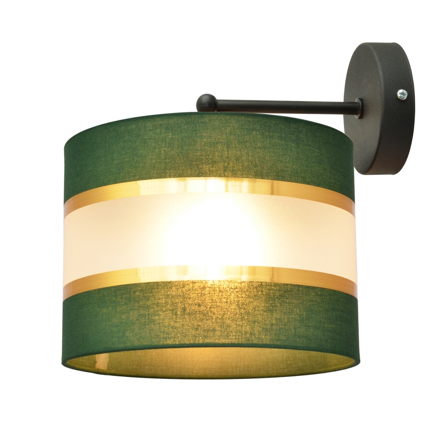 Wall lamp HELEN 1xE27/15W/230V green/gold