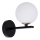 Wall lamp KAMA 1xG9/28W/230V black