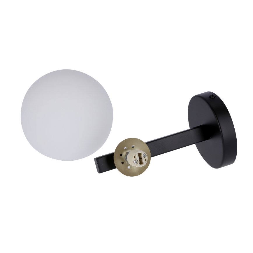 Wall lamp KAMA 1xG9/28W/230V black