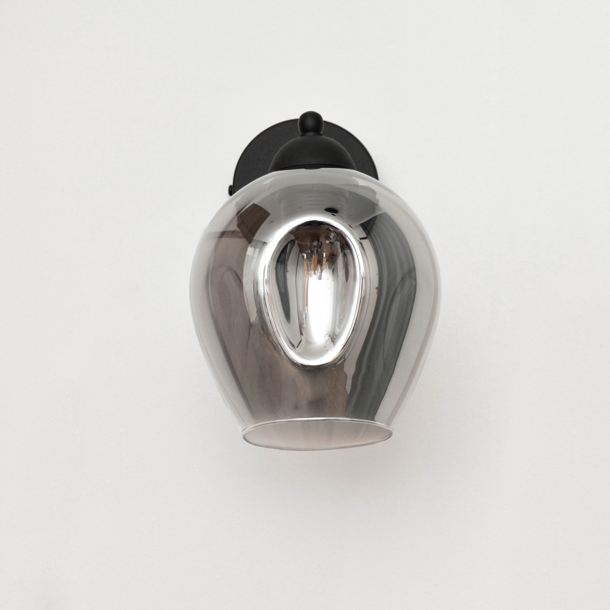 Wall lamp LILI 1xE27/15W/230V black/grey