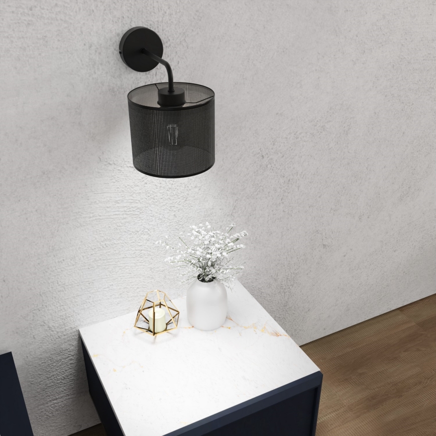 Wall lamp LOFT SHADE 1xE27/60W/230V black