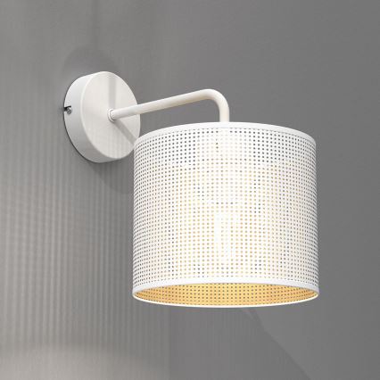 Wall lamp LOFT SHADE 1xE27/60W/230V white/gold
