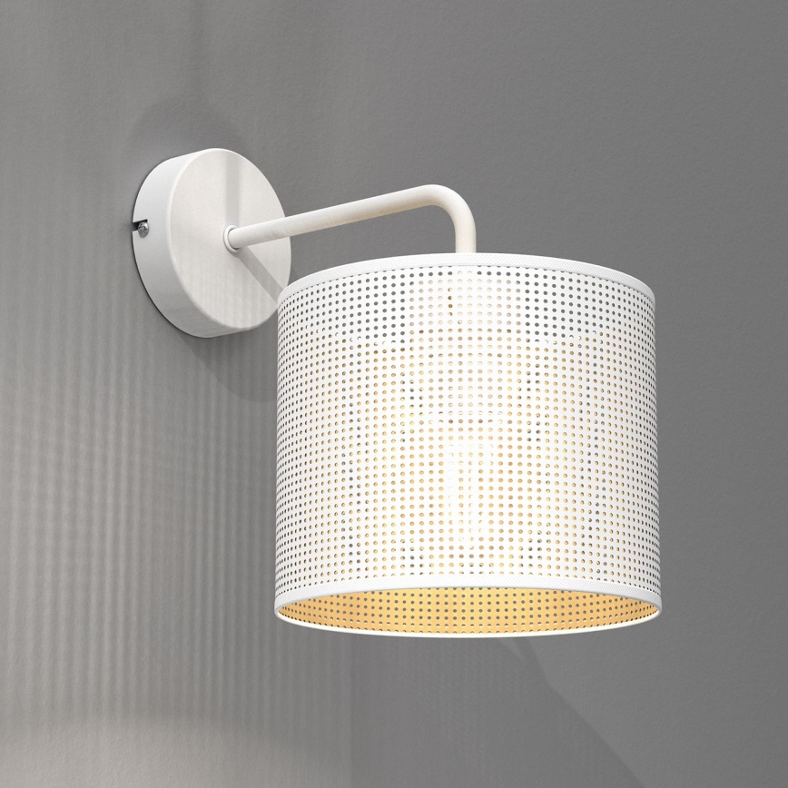 Wall lamp LOFT SHADE 1xE27/60W/230V white/gold