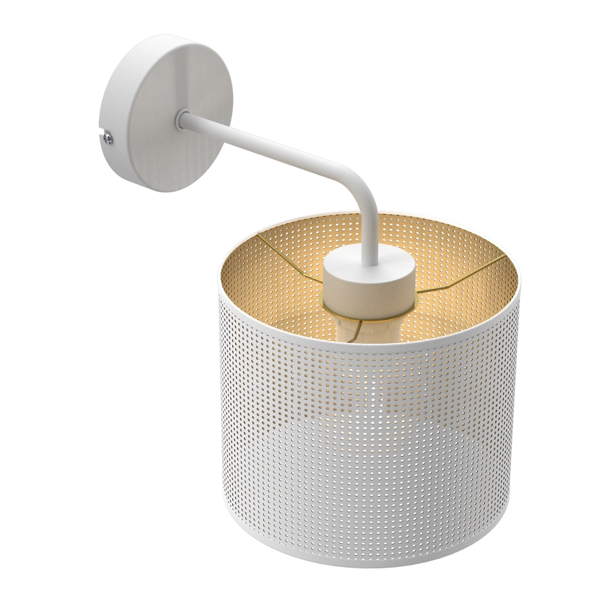 Wall lamp LOFT SHADE 1xE27/60W/230V white/gold