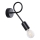 Wall lamp LOOP 1xE27/15W/230V black