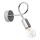 Wall lamp LOOP 1xE27/15W/230V shiny chrome