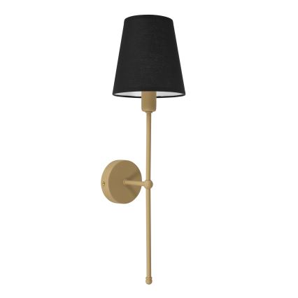Wall lamp MADELA 1xE14/40W/230V black/beige