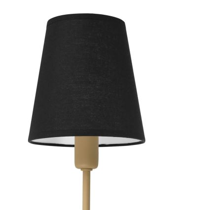 Wall lamp MADELA 1xE14/40W/230V black/beige
