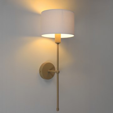 Wall lamp MADELA 1xE14/40W/230V white/beige