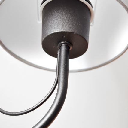 Wall lamp MALBO 1xE27/15W/230V grey/black