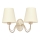 Wall lamp MALBO 2xE27/15W/230V beige