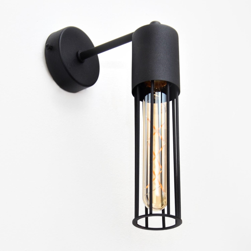 Wall lamp MELODY 1xE27/15W/230V black