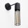 Wall lamp MELODY 1xE27/15W/230V black