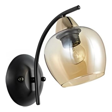 Wall lamp MERRA 1xE27/40W/230V black/beige