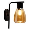 Wall lamp MOLDO 1xE27/40W/230V black/smoky beige