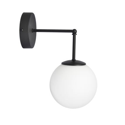 Wall lamp MOON 1xE27/15W/230V black