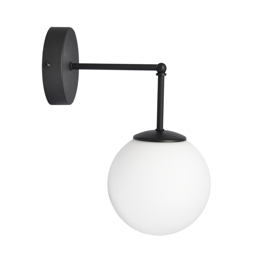 Wall lamp MOON 1xE27/15W/230V black