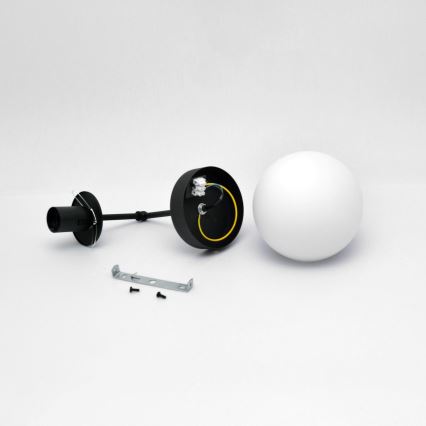 Wall lamp MOON 1xE27/15W/230V black