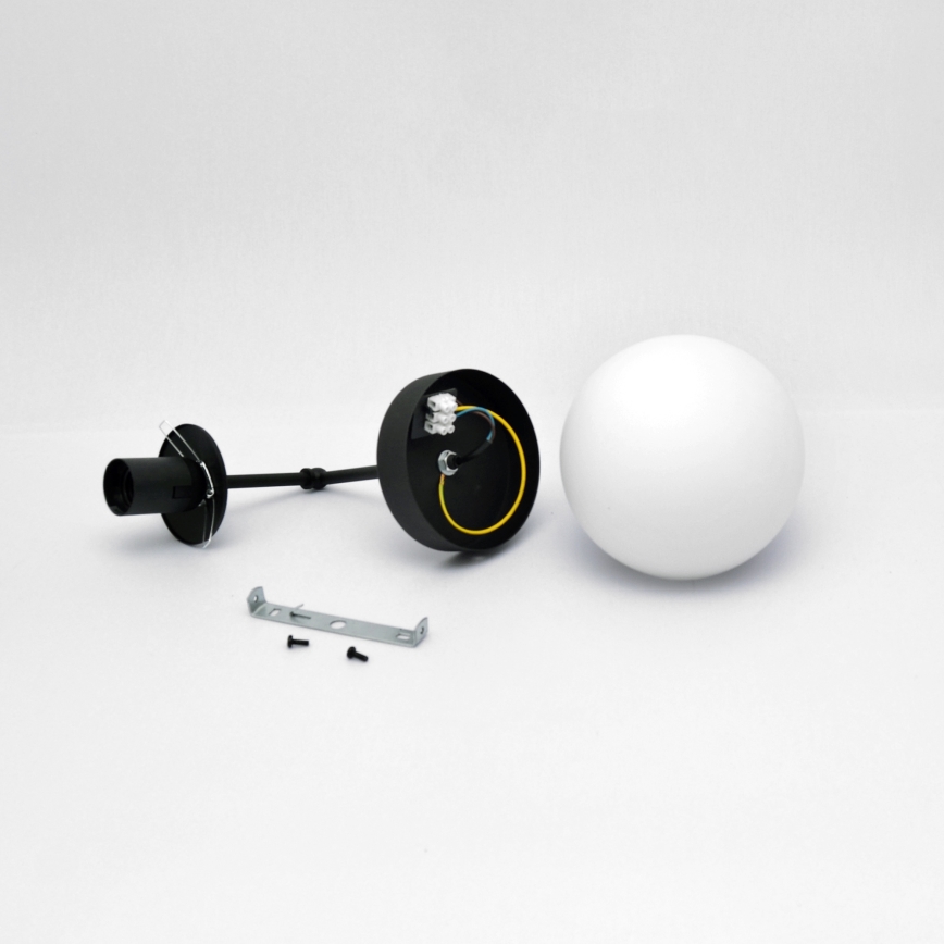 Wall lamp MOON 1xE27/15W/230V black