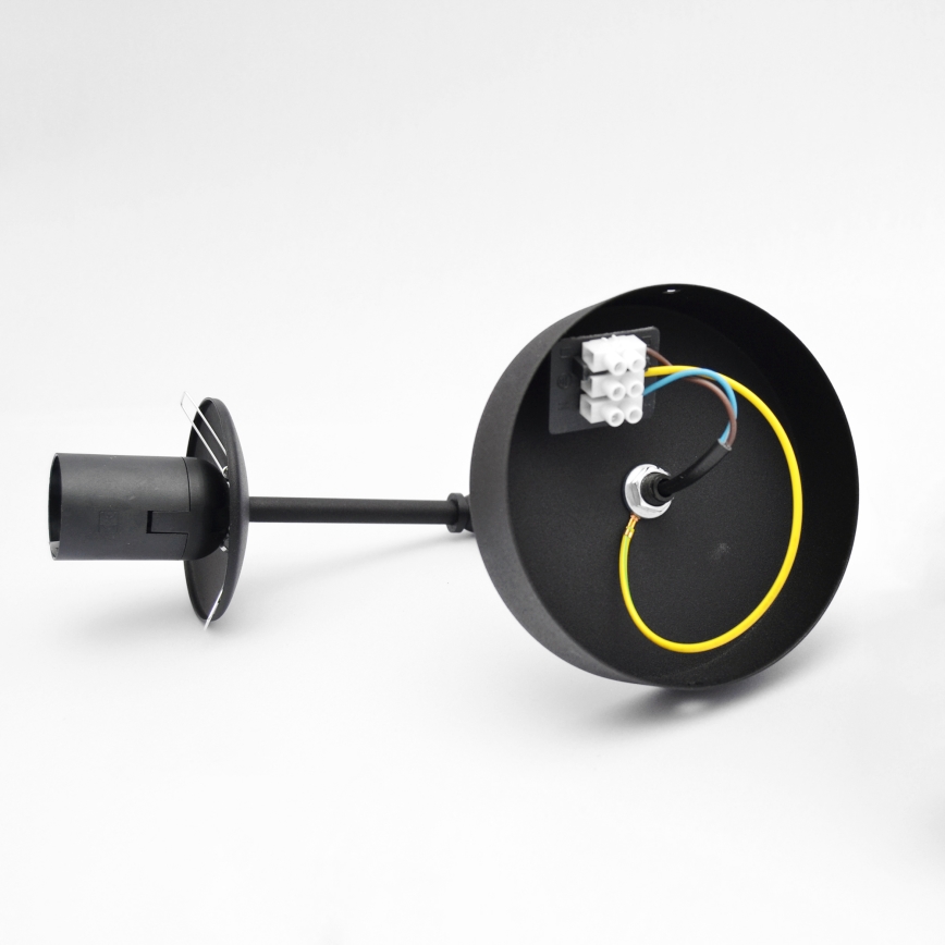 Wall lamp MOON 1xE27/15W/230V black