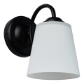 Wall lamp PAFOS 1xE27/15W/230V black
