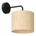 Wall lamp RATTAN 1xE27/60W/230V rattan