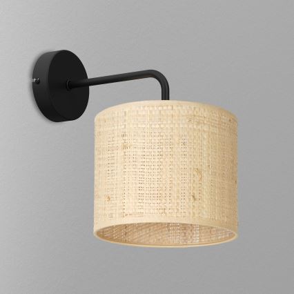 Wall lamp RATTAN 1xE27/60W/230V rattan