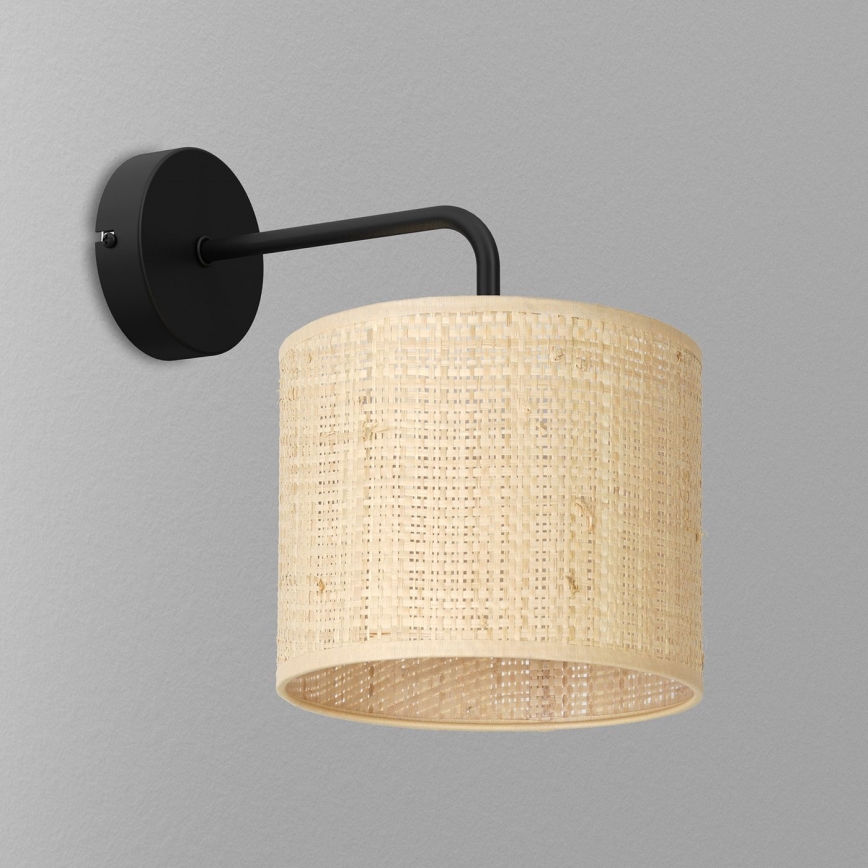 Wall lamp RATTAN 1xE27/60W/230V rattan