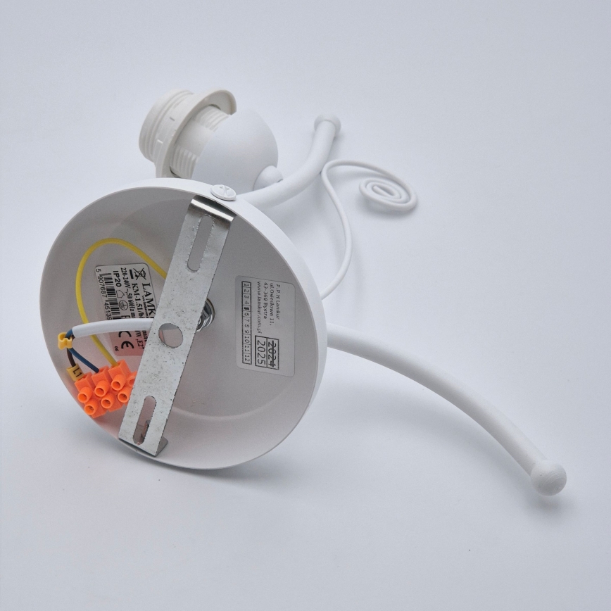 Wall lamp RETRO II 1xE27/60W/230V white