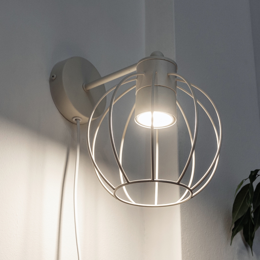 Wall lamp STARLIGHT 1xGU10/10W/230V cream