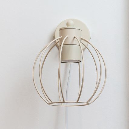 Wall lamp STARLIGHT 1xGU10/10W/230V cream