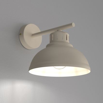 Wall lamp SVEN 1xE27/15W/230V beige