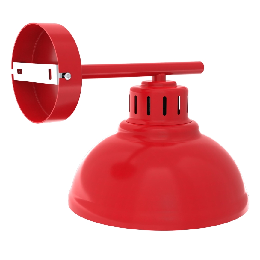 Wall lamp SVEN 1xE27/15W/230V red
