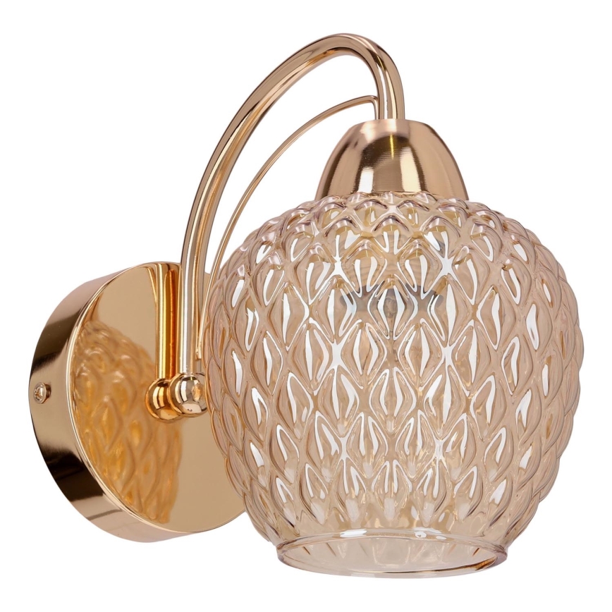 Wall lamp TOBIAS 1xE27/40W/230V rose gold