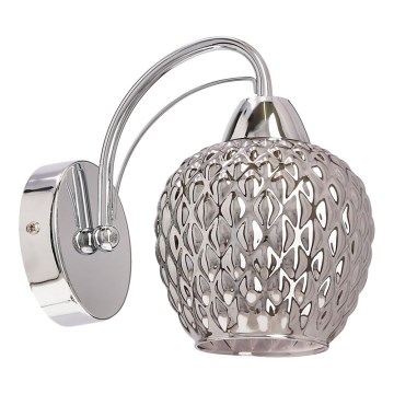 Wall lamp TOBIAS 1xE27/40W/230V shiny chrome