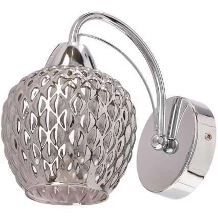 Wall lamp TOBIAS 1xE27/40W/230V shiny chrome