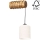 Wall lamp TRENO 1xE27/25W/230V pine – FSC certified