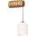 Wall lamp TRENO 1xE27/25W/230V pine